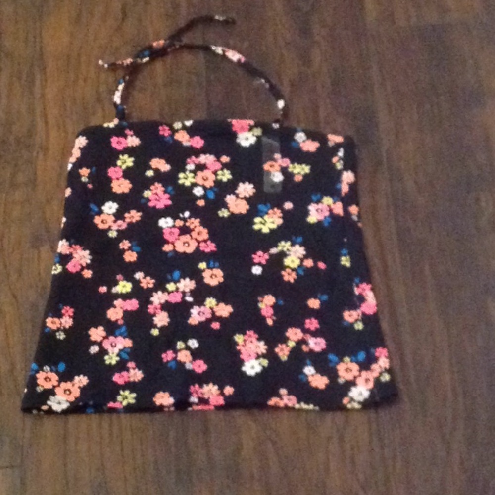 Justice halter cropped tank